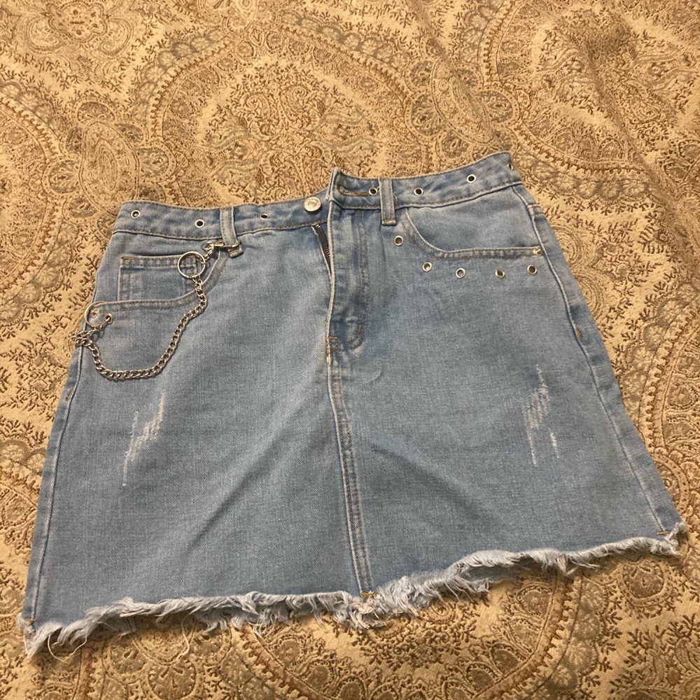 New Mini Jean Skirt!